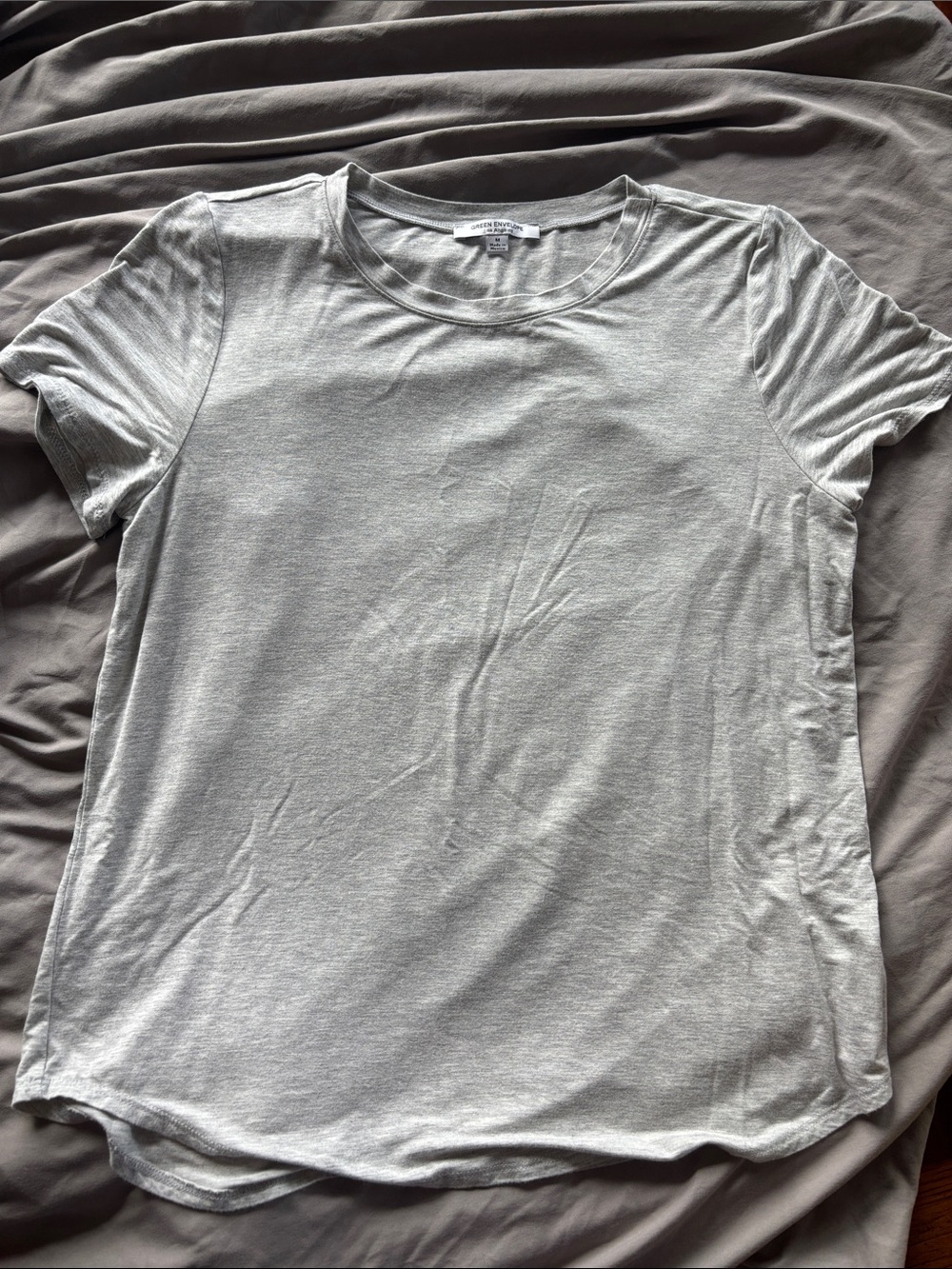Light Gray Short Sleeve Tee